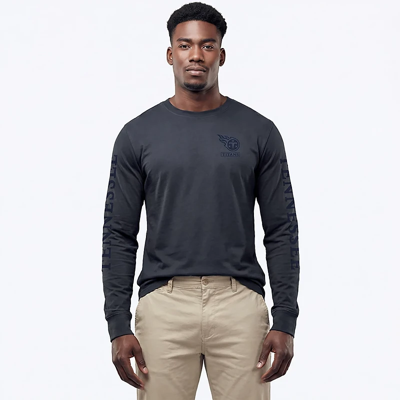 '47 Tennessee Titans Triple Down Franklin Long Sleeve T-shirt