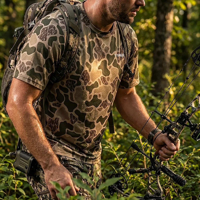 Magellan Outdoors Hunt Gear Men's Eagle Pass Tech Mesh Shirt