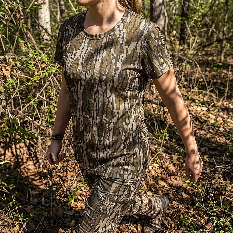 Magellan Outdoors Hunt Gear Women's Eagle Pass Tech Mesh Shirt