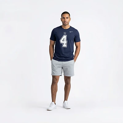 Nike Men's Dallas Cowboys Dak Prescott #4 N&N Short Sleeve T-shirt