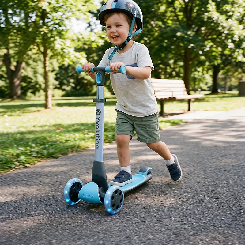 Yvolution Kids' Glider Luna 5-in-1 Ride-On Scooter