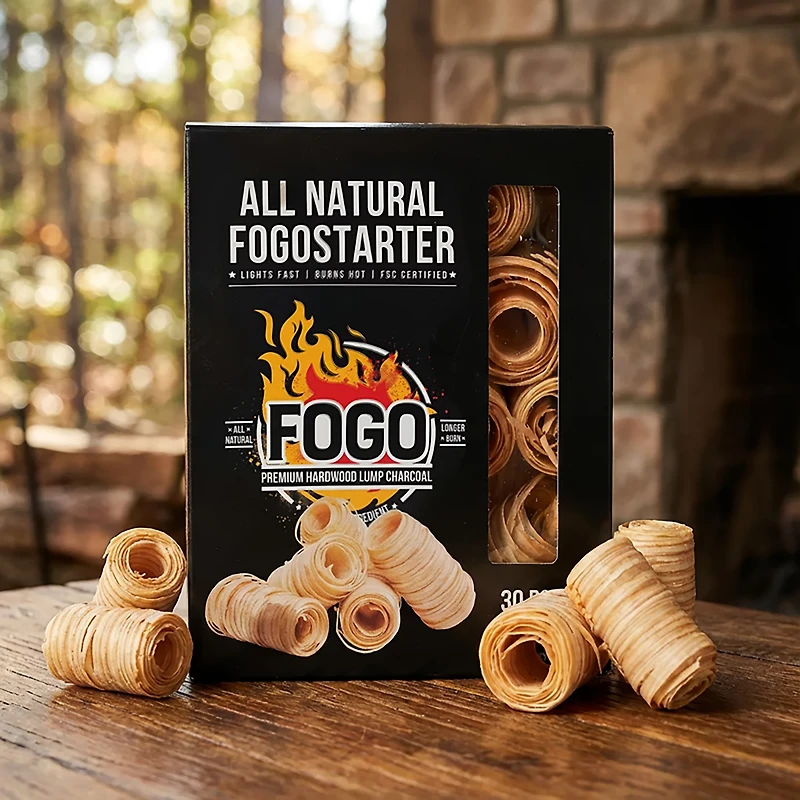 FOGO Charcoal FOGOstarters Firestarters 30-Pack