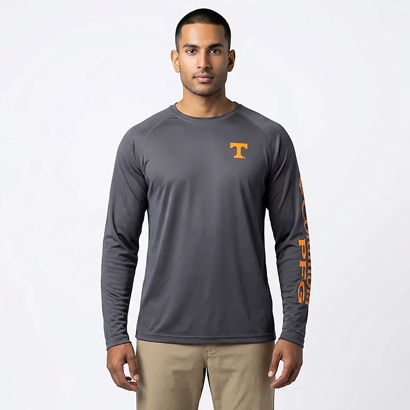 Columbia Sportswear Men's University of Tennessee Terminal Tackle Long Sleeve T-shirt