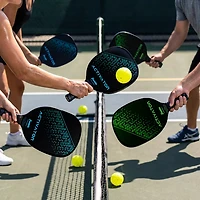 Franklin Activator 4 Player Wooden Pickleball Paddle and Ball Set