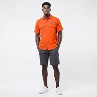 Antigua Men's Houston Astros Pinch Hitter Woven Fishing Button-Down Shirt