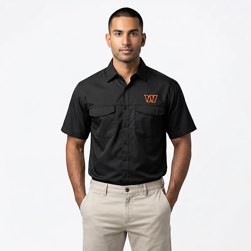 Antigua Men's Washington Commanders Game Day Woven Shirt
