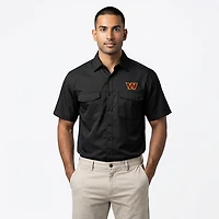 Antigua Men's Washington Commanders Game Day Woven Shirt