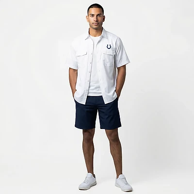 Antigua Men's Indianapolis Colts Game Day Woven Shirt