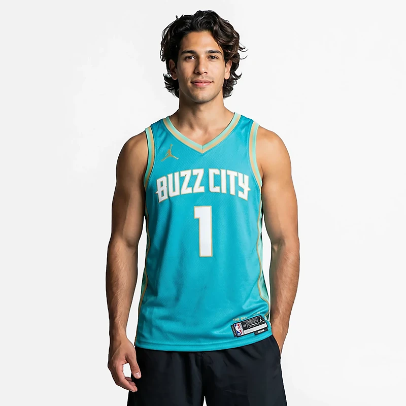 Nike Men's Charlotte Hornets LaMelo Ball #5 City Edition Swingman Jersey
