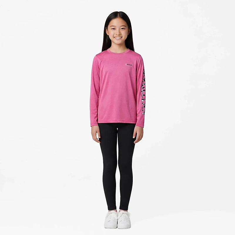 Magellan Outdoors Girls' Caddo Lake Logo Long Sleeve T-shirt