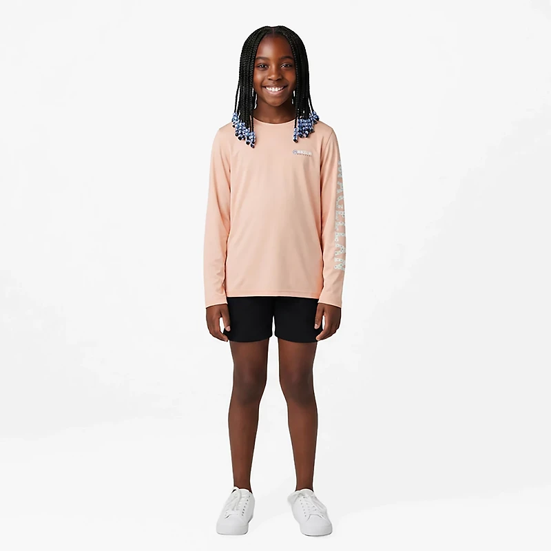 Magellan Outdoors Girls' Caddo Lake Logo Long Sleeve T-shirt
