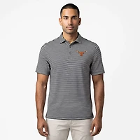 Cutter  Buck Texas Longhorns Virtue Eco Pique Stripe Recycled Polo