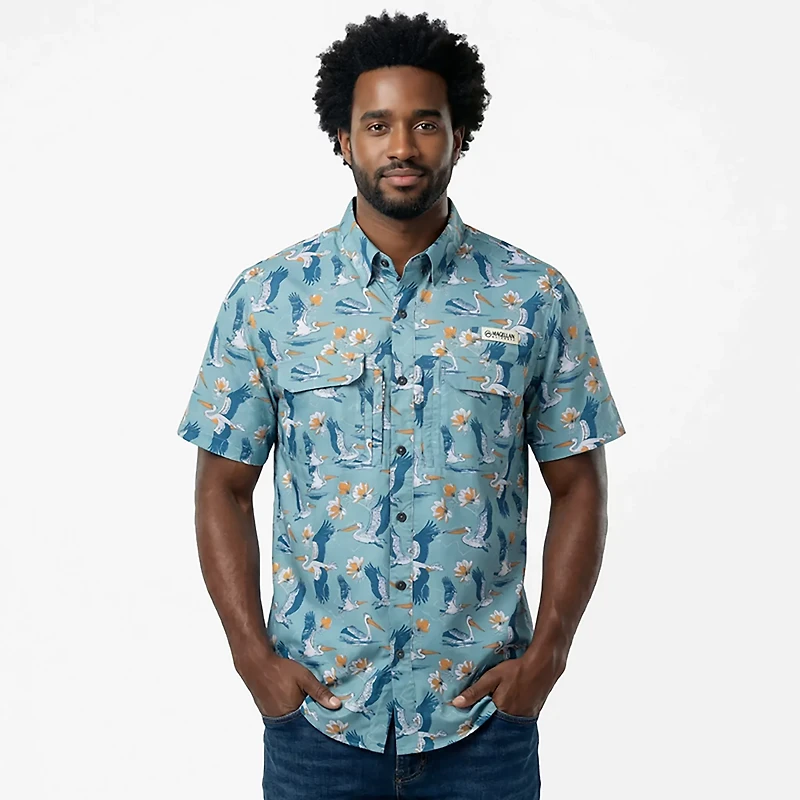 Magellan Outdoors Men's LA Local State Print Shirt