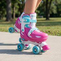 Chicago Skates Girls' Adjustable Quad Skates
