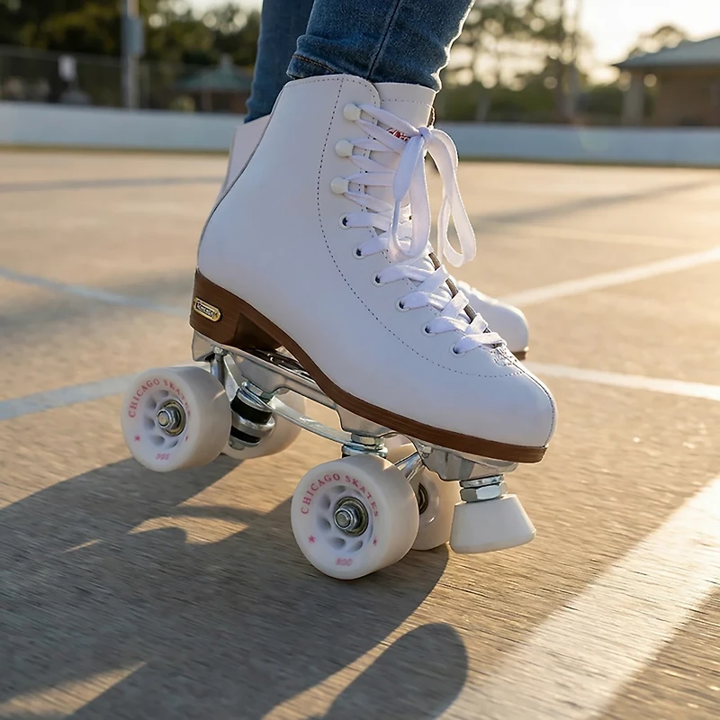 Chicago Skates Women's Deluxe Leather Rink Skates