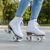 Chicago Skates Women's Deluxe Leather Rink Skates