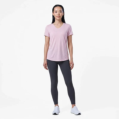 BCG Women's Turbo Melange V-neck T-shirt