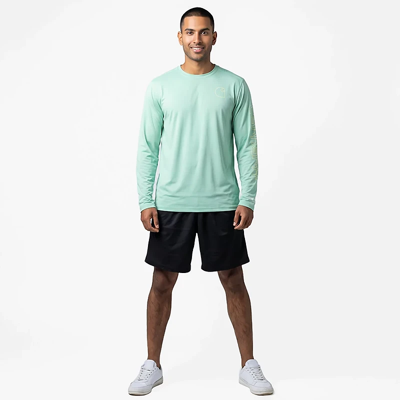 Carhartt Men's Force Sun Defender Lightweight Long Sleeve T-Shirt
