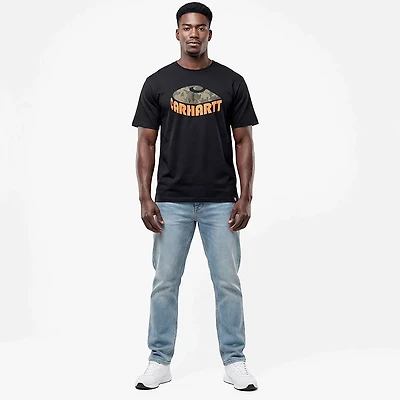 Carhartt Men's Relaxed Fit Heavyweight Short-Sleeve Camo Graphic T-Shirt