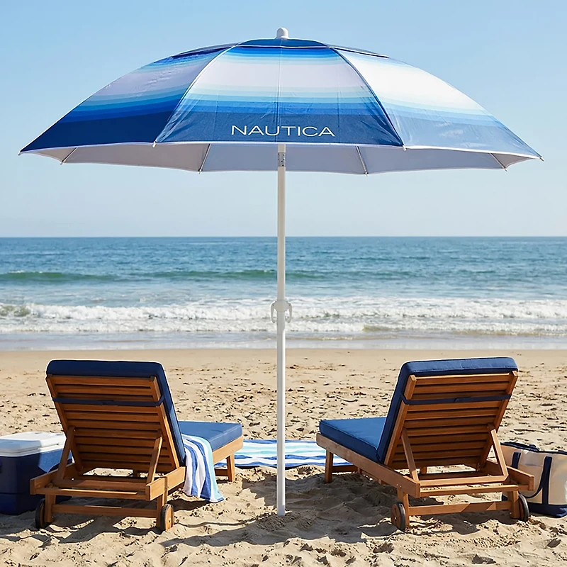 Nautica 7 ft Beach Umbrella