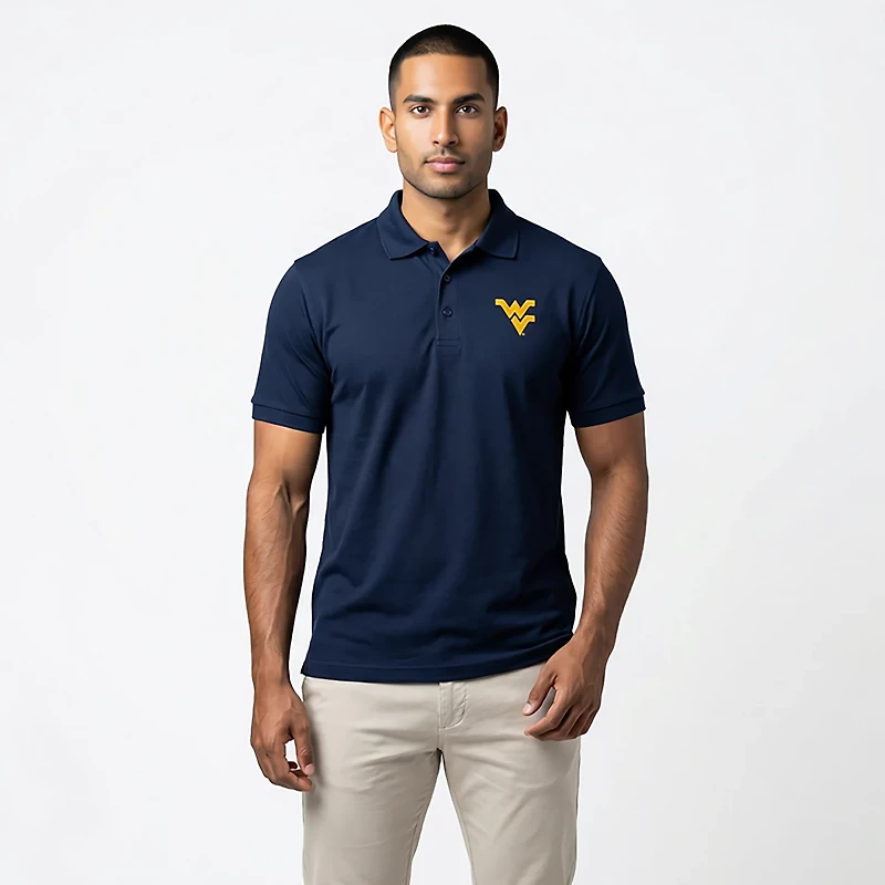 Antigua Men's West Virginia University Legacy Pique Polo