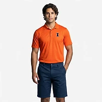 Antigua Men's University of Illinois Legacy Pique Polo Shirt
