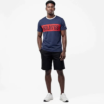 '47 Men's Atlanta Braves Double Header Closer Parker T-shirt