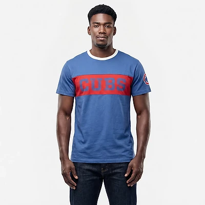 '47 Men's Chicago Cubs Vintage Double Header Closer Parker T-shirt