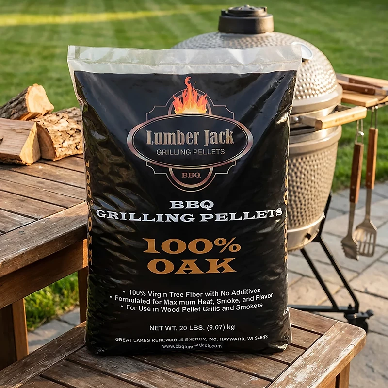 Lumber Jack BBQ 100% Oak Pellets 20lb