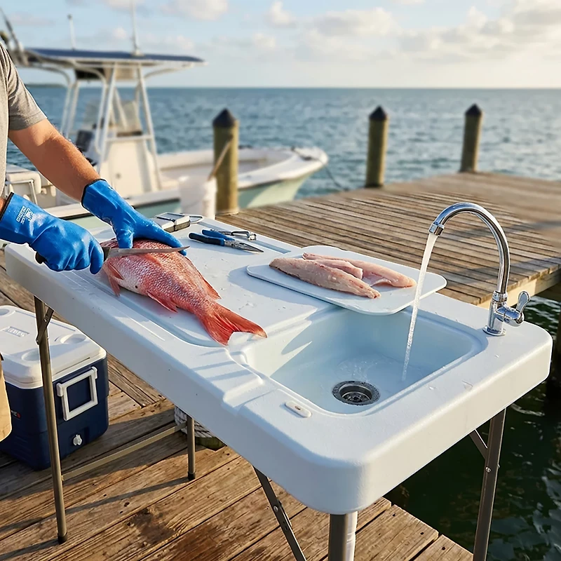 H20X Standard Fillet Table with Sink