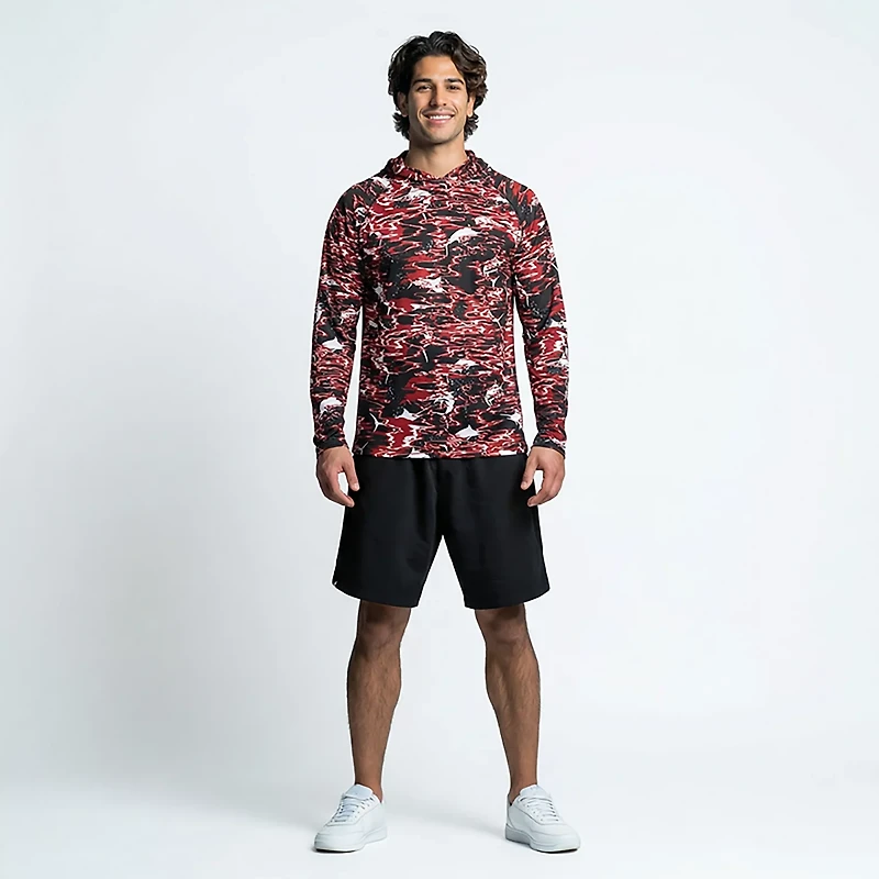Columbia Sportswear Men's University of Arkansas Rippled Super Terminal Tackle Hoodie
