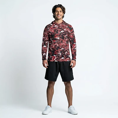 Columbia Sportswear Men's University of Arkansas Rippled Super Terminal Tackle Hoodie