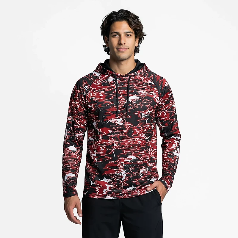 Columbia Sportswear Men's University of Arkansas Rippled Super Terminal Tackle Hoodie