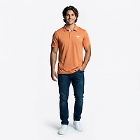 Columbia Men's Collegiate Tech Trail Short-Sleeve University of Texas Polo