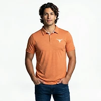 Columbia Men's Collegiate Tech Trail Short-Sleeve University of Texas Polo