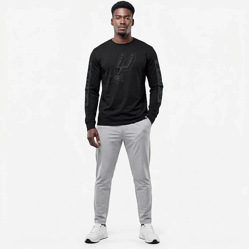 '47 Men's San Antonio Spurs Phantom Franklin Long Sleeve T-shirt