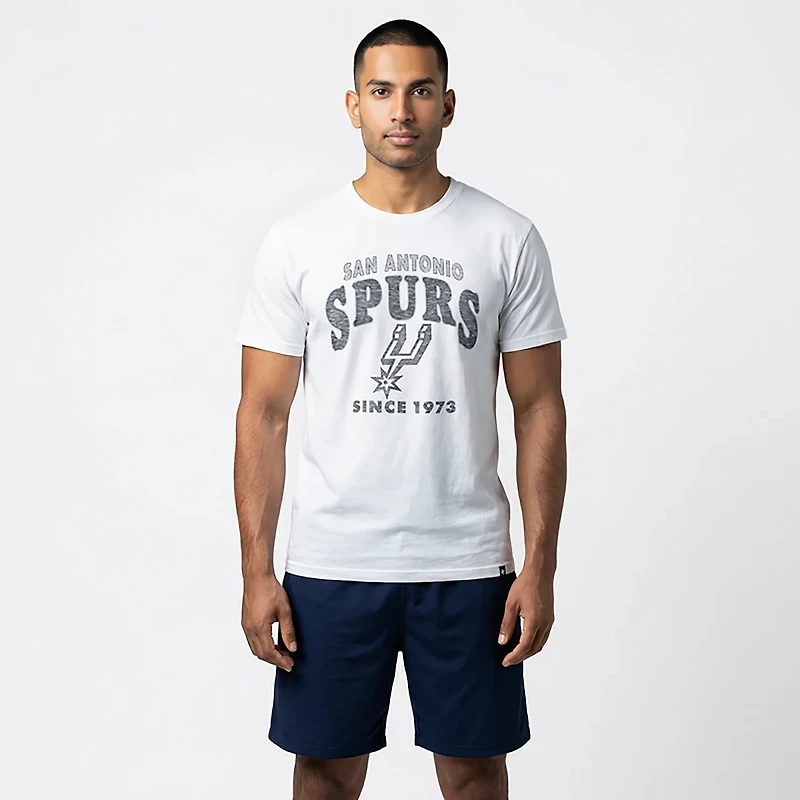 '47 Men's San Antonio Spurs Span Out Franklin T-shirt
