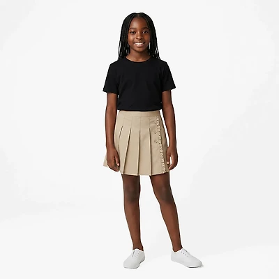 Nautica Girls' 7-16 Pleated Scooter Skort with Ruffle