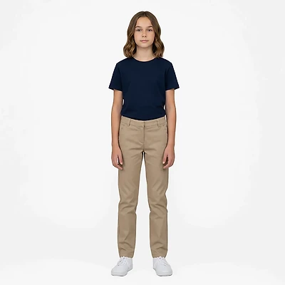 Nautica Girls' 7-16 Stretch Twill Pants