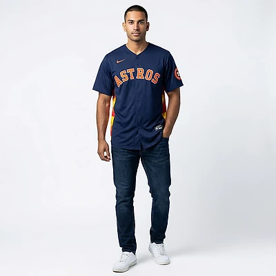 Nike Men's Houston Astros Framber Valdez Limited Name and Number Alternate Jersey
