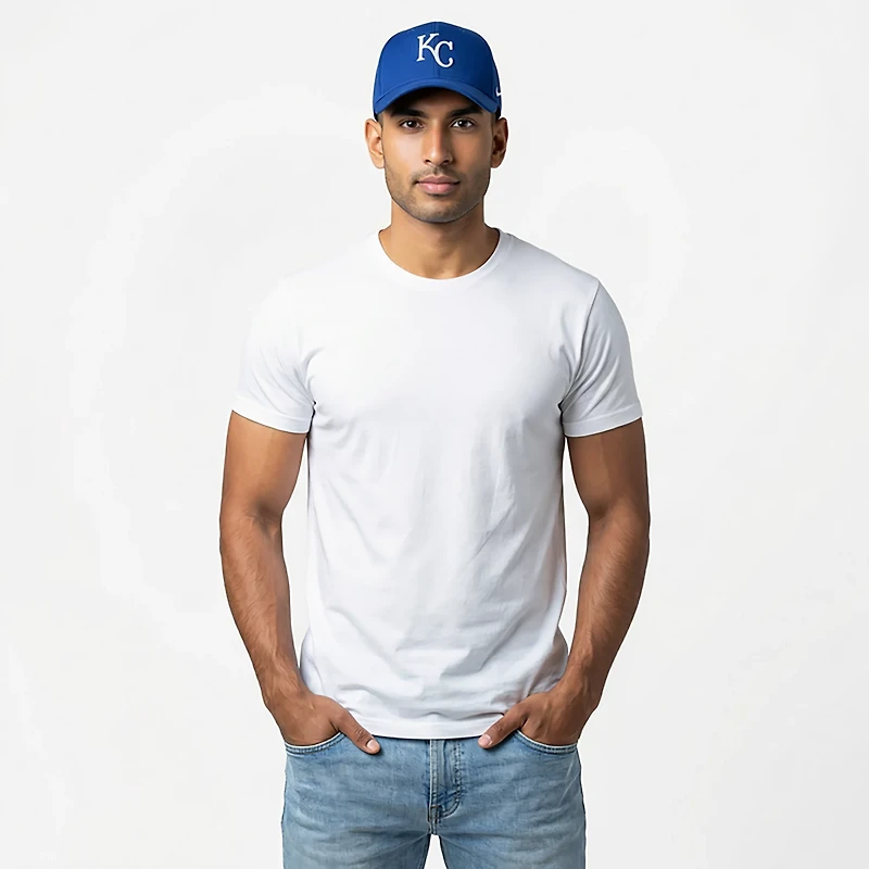 Nike Men's Kansas City Royals Club Evergreen Structured Adjustable Cap