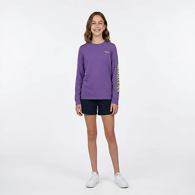 Magellan Outdoors Girls' Grotto Falls Mardi Gras T-shirt