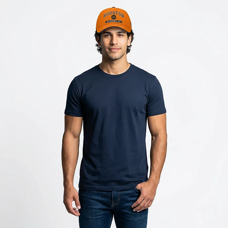 Fanatics Men's Houston Dynamo FC Old School Unstructured Adjustable Cap