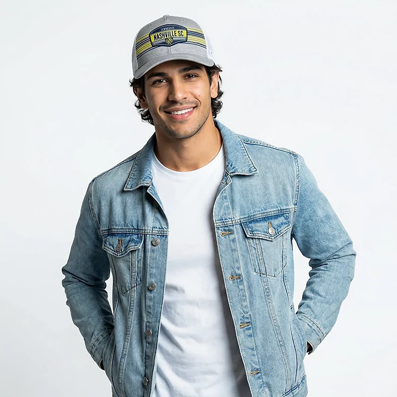Fanatics Men's Nashville SC Stroke Structured Adjustable Cap