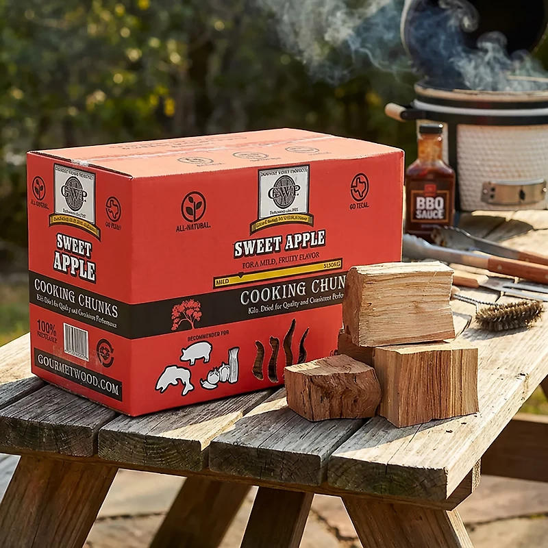 Gourmet Wood Sweet Apple Cooking Chunks