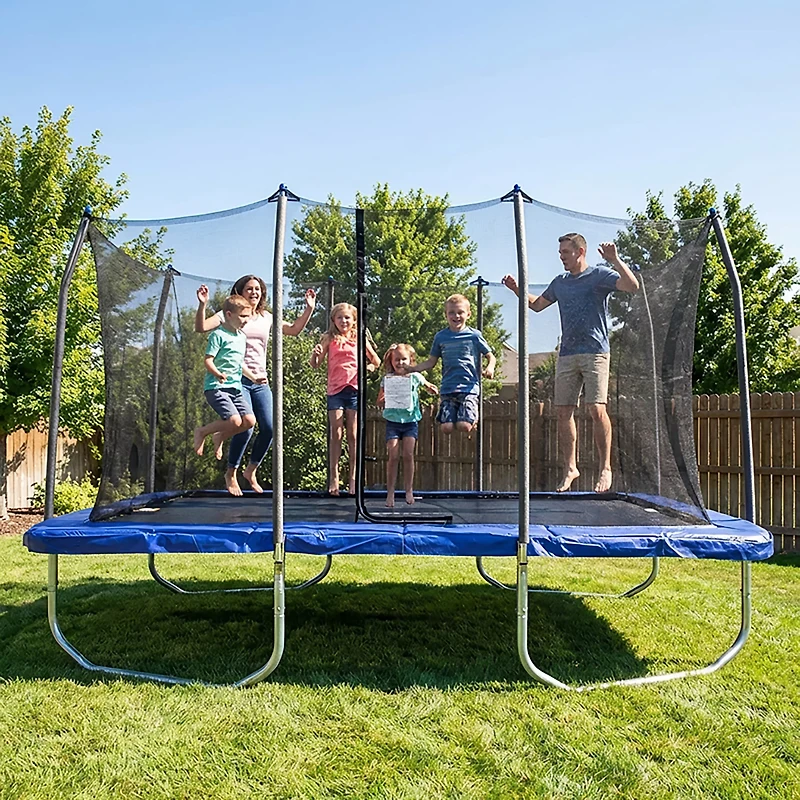 Skywalker Trampolines 15 ft Rectangle Trampoline With Enclosure