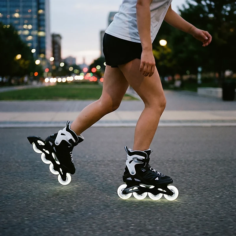 Rollerblade Moonbeams LED 72mm/82A Wheel 4-Pack