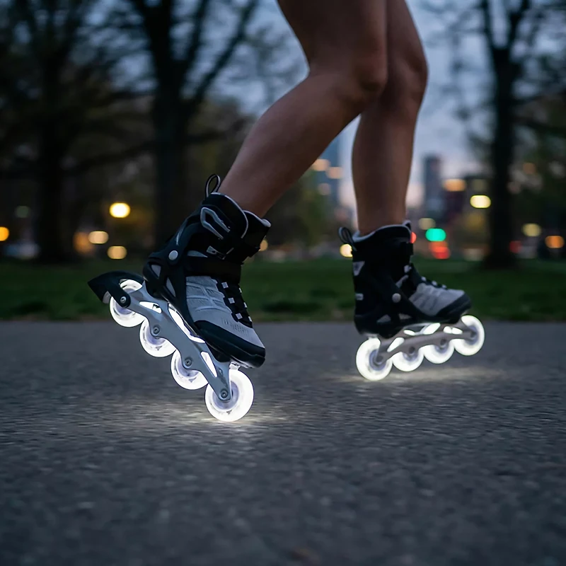 Rollerblade Moonbeams LED 72mm/82A Wheel 4-Pack
