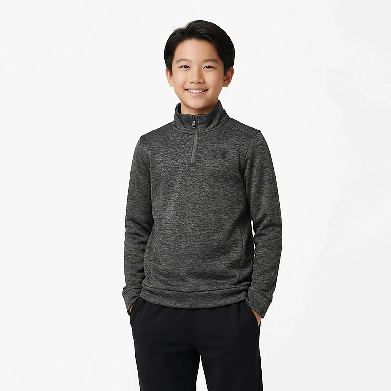 Under Armour Boys' Fleece 1/4-Zip Shirt