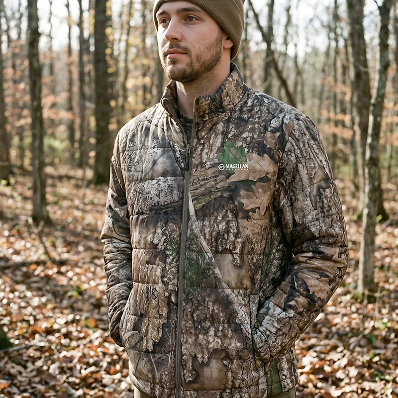 Magellan Outdoors Men's Reversible Puffer Jacket